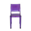 Acrylic Square Purple Chair