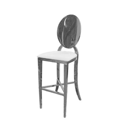 Icon Allure Silver Stool