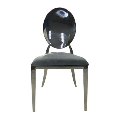 Icon Allure Chair Silver– cushion – gray silver