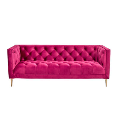 Lombardy Sofa – fuchsia