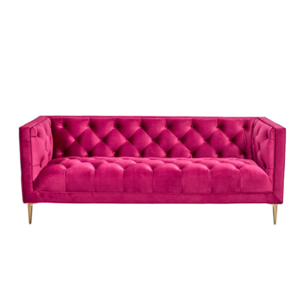 Lombardy Sofa – fuchsia