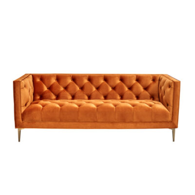Lombardy Sofa – Terracota