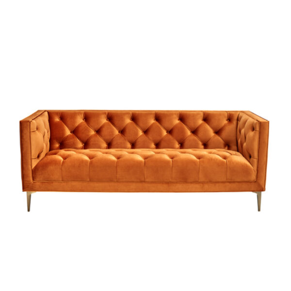 Lombardy Sofa – Terracota